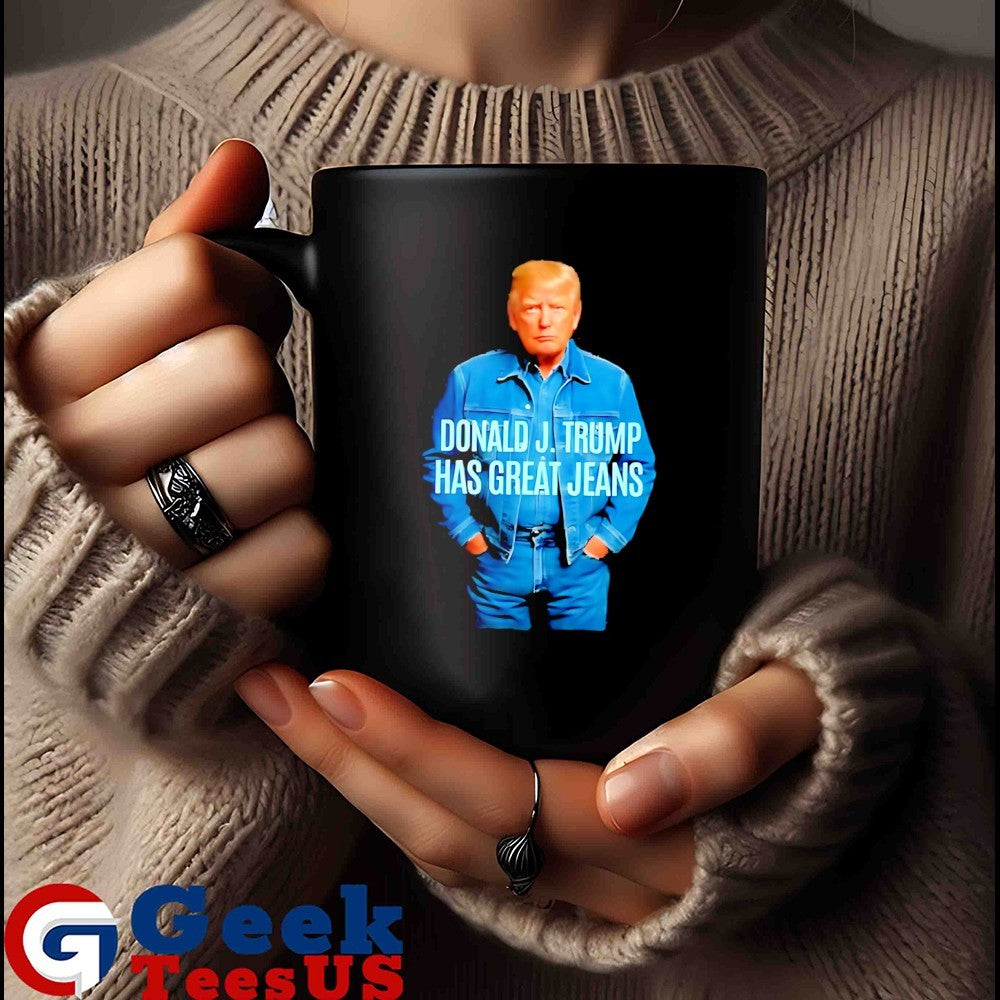 Trump Has Good Jeans American Eagle parody shirt