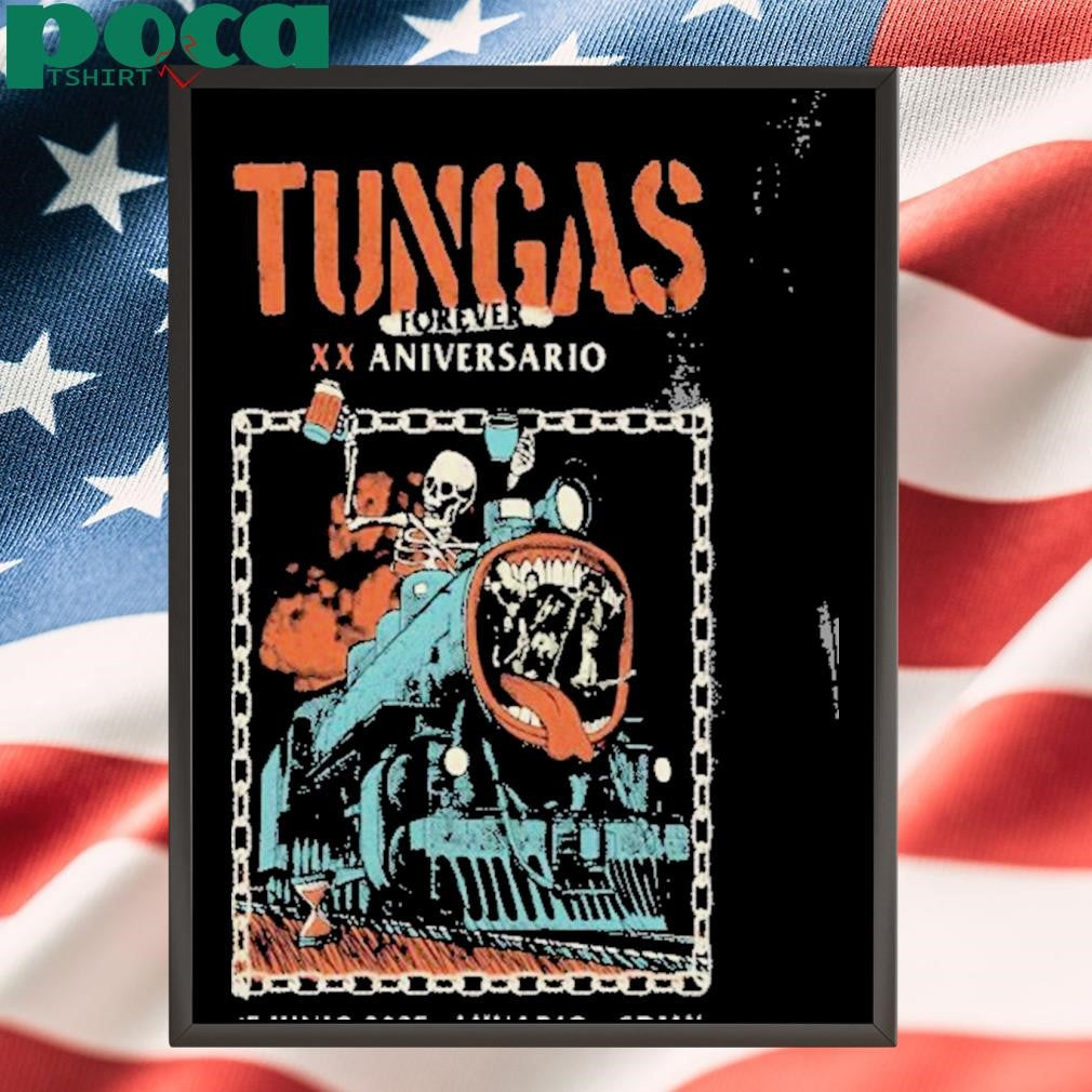 Tungas At Lunario In Mexico City On June 15 2025 Concert Poster T Shirt