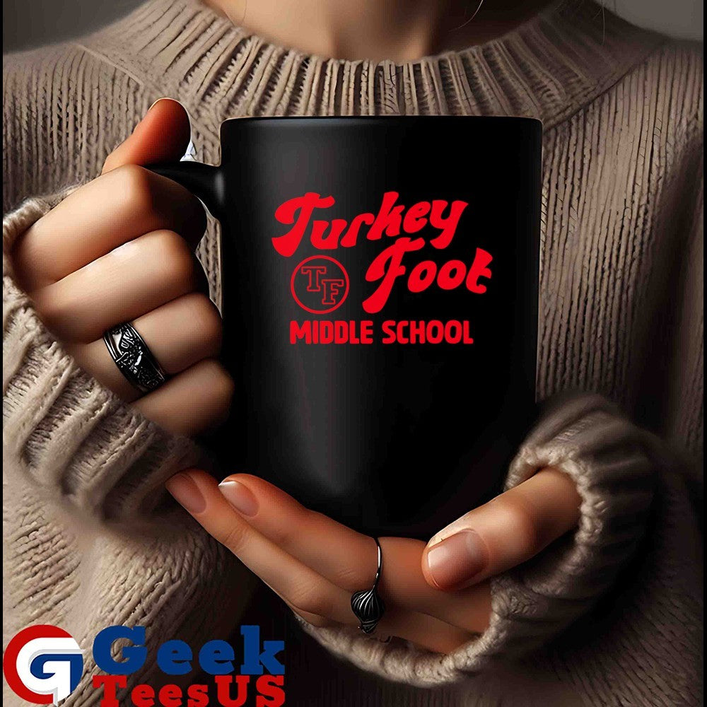 Turkey foot middle school shirt