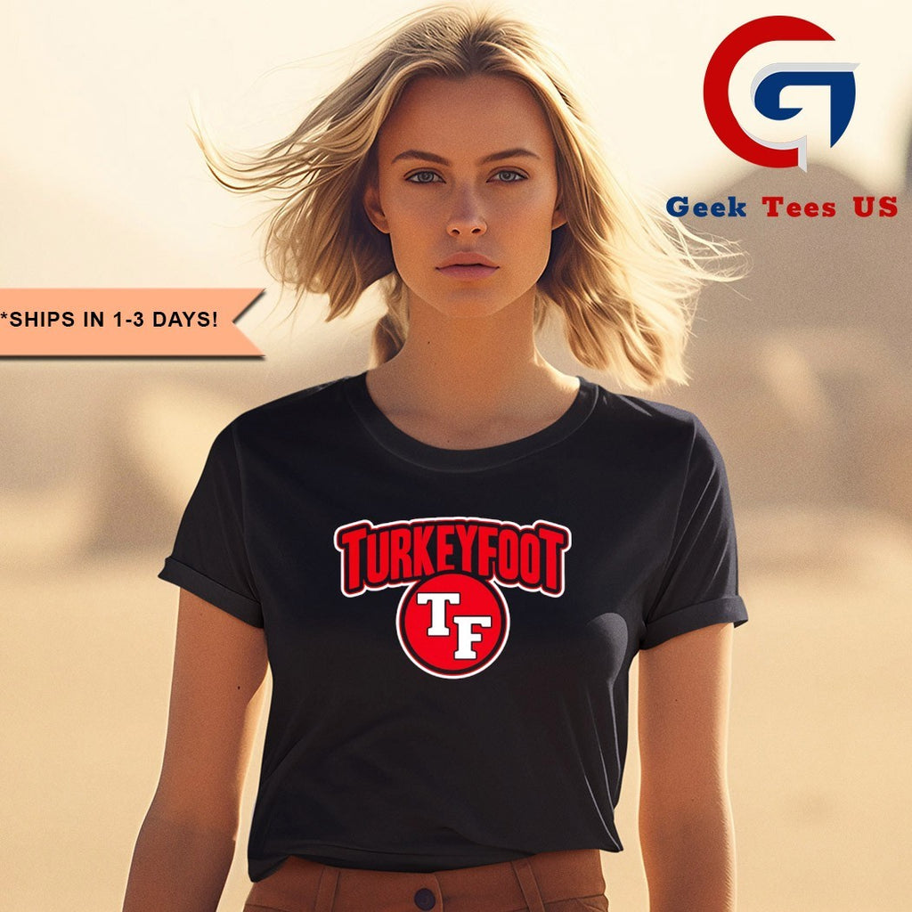 Turkey foot open face TF shirt