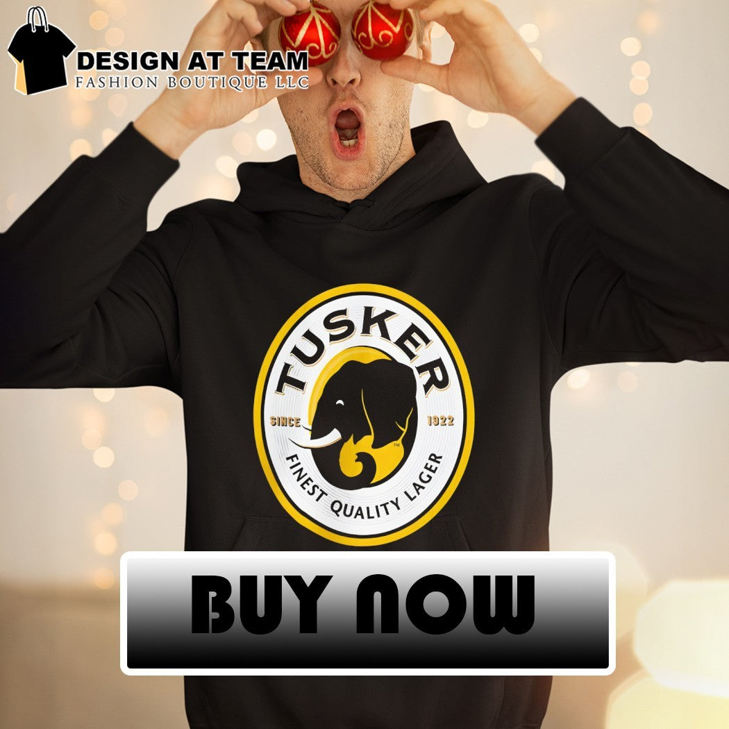 Tusker Beer Elephant Finest Quality Lager since 1922 shirt