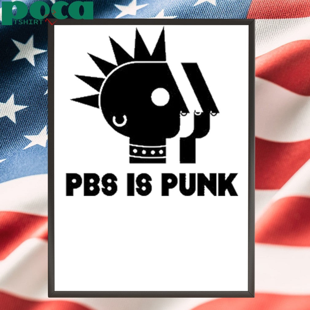 Two Crow Collective Pbs Is Punk shirt