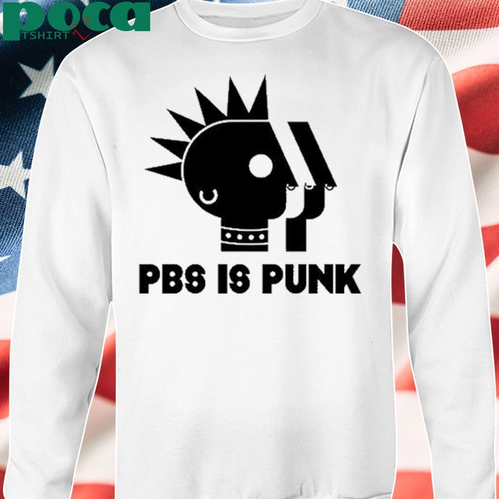 Two Crow Collective Pbs Is Punk shirt