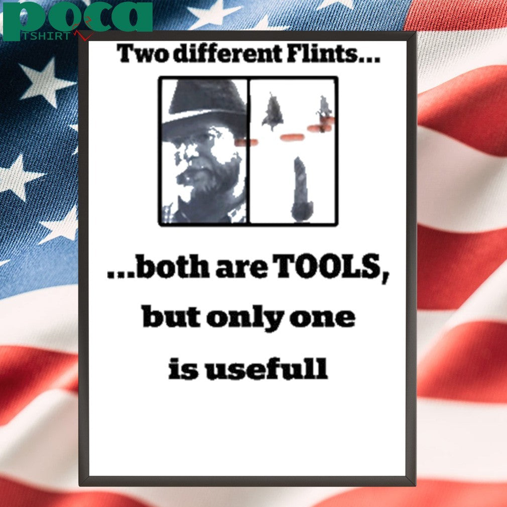 Two Different Flints Both Are Tools But Only One Is Useful shirt