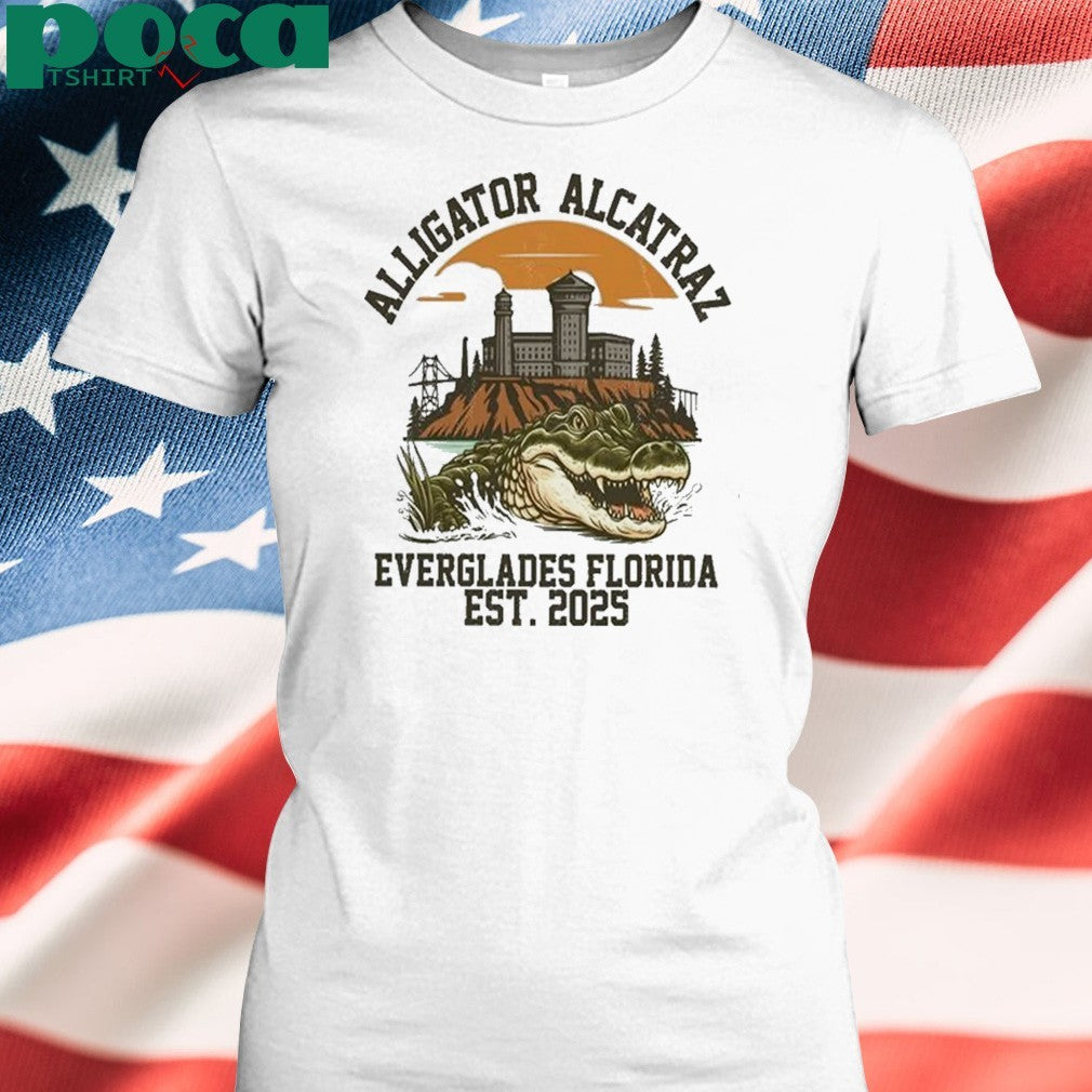 Two Sided Alligator Alcatraz Shirt