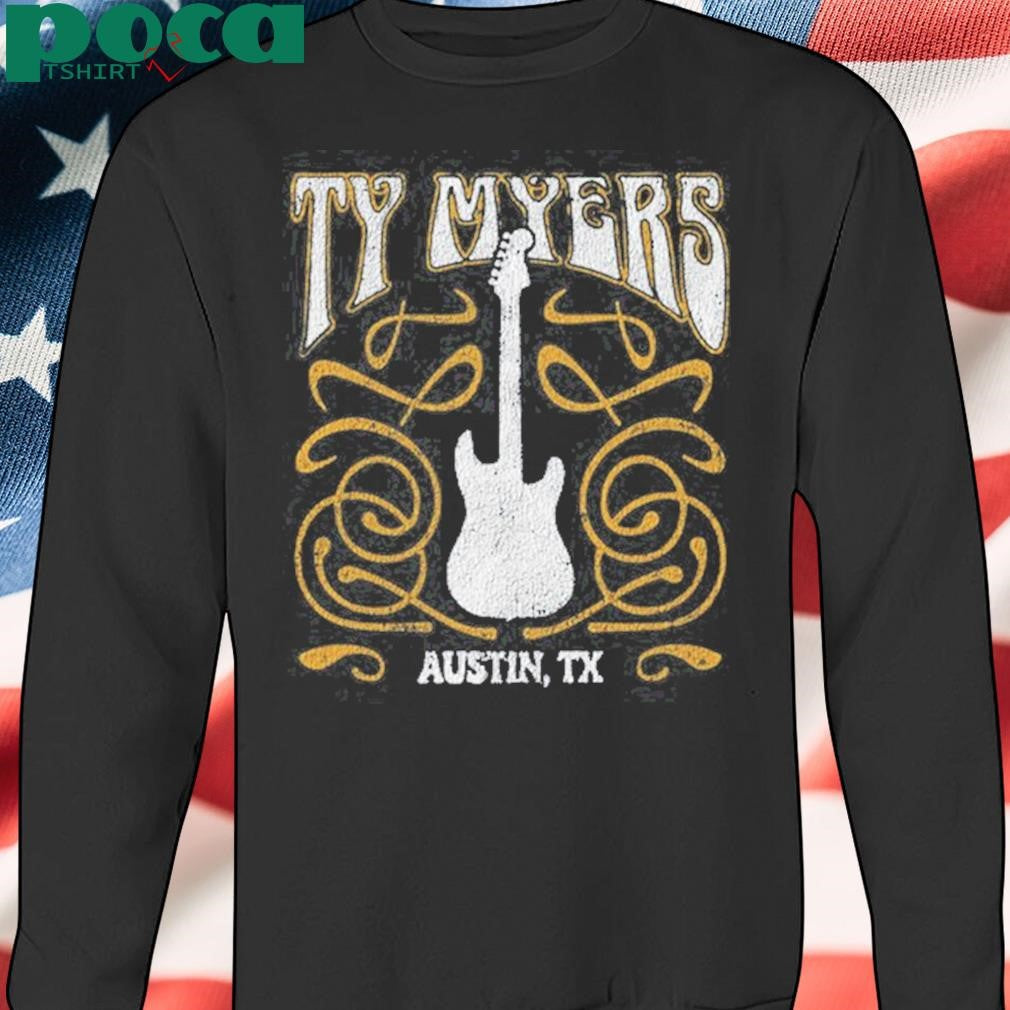 Ty Myers Red Guitar Austin TX shirt