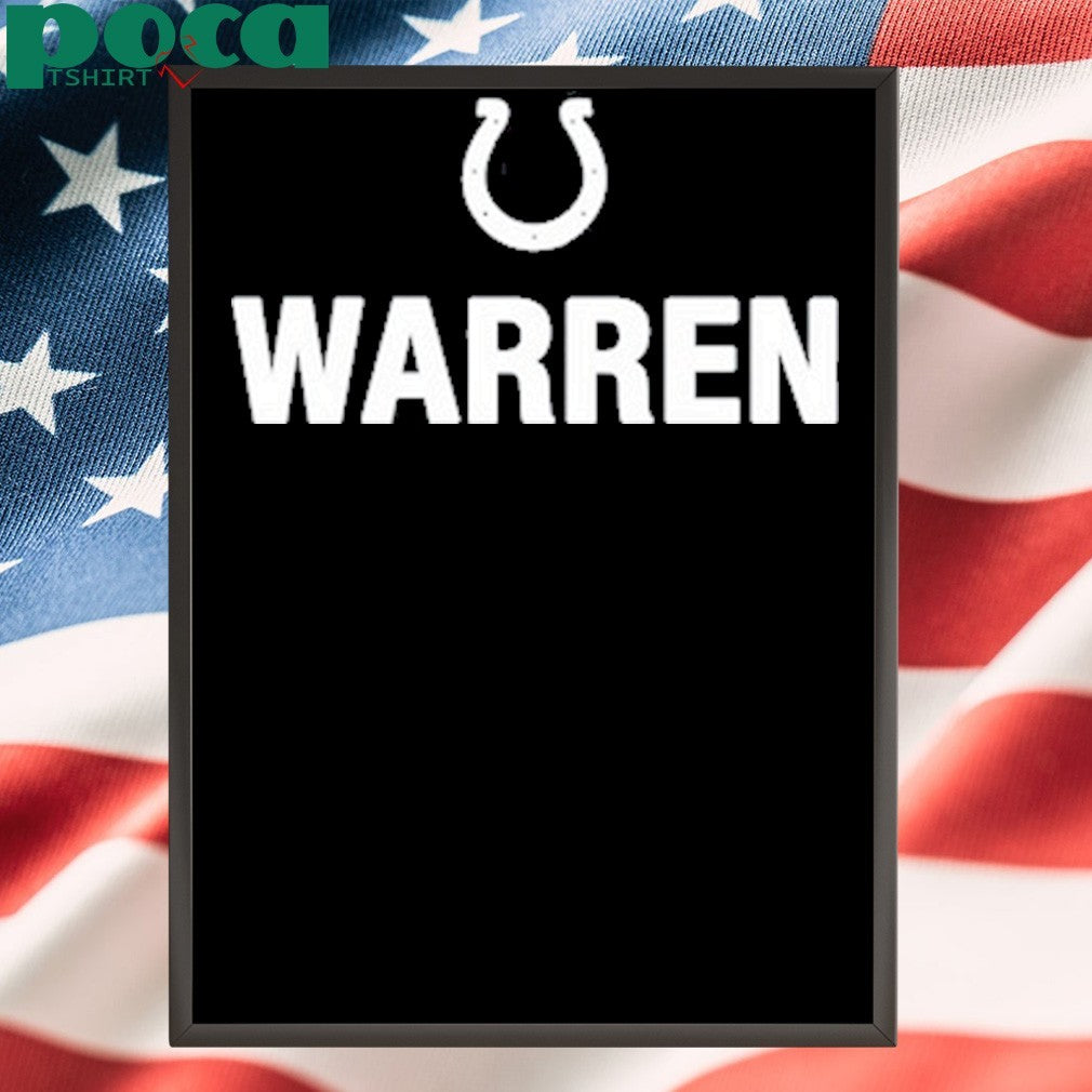 Tyler Warren Wearing Colts Warren Shirt