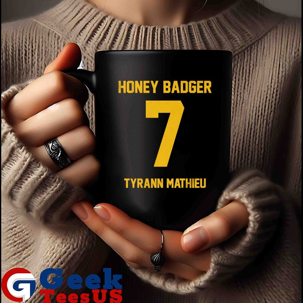 Tyrann Mathieu Honey Badger 7 LSU Football shirt