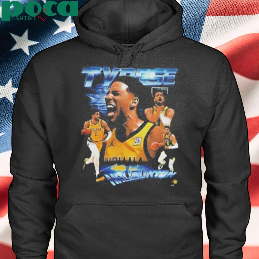 Tyrese Haliburton Indiana Pacers NBA Basketball Player graphic shirt