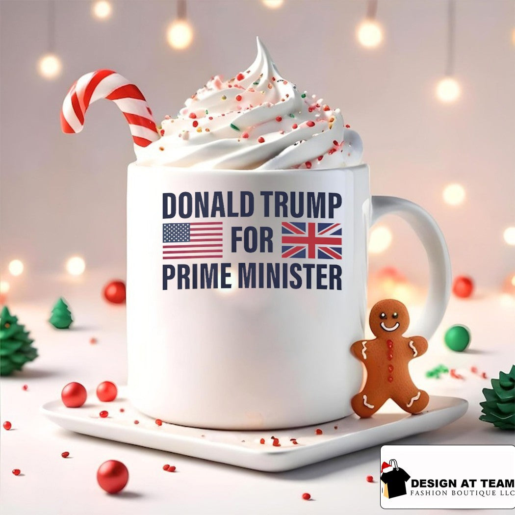 Tyson Fury Donald Trump for Prime Minister flag shirt