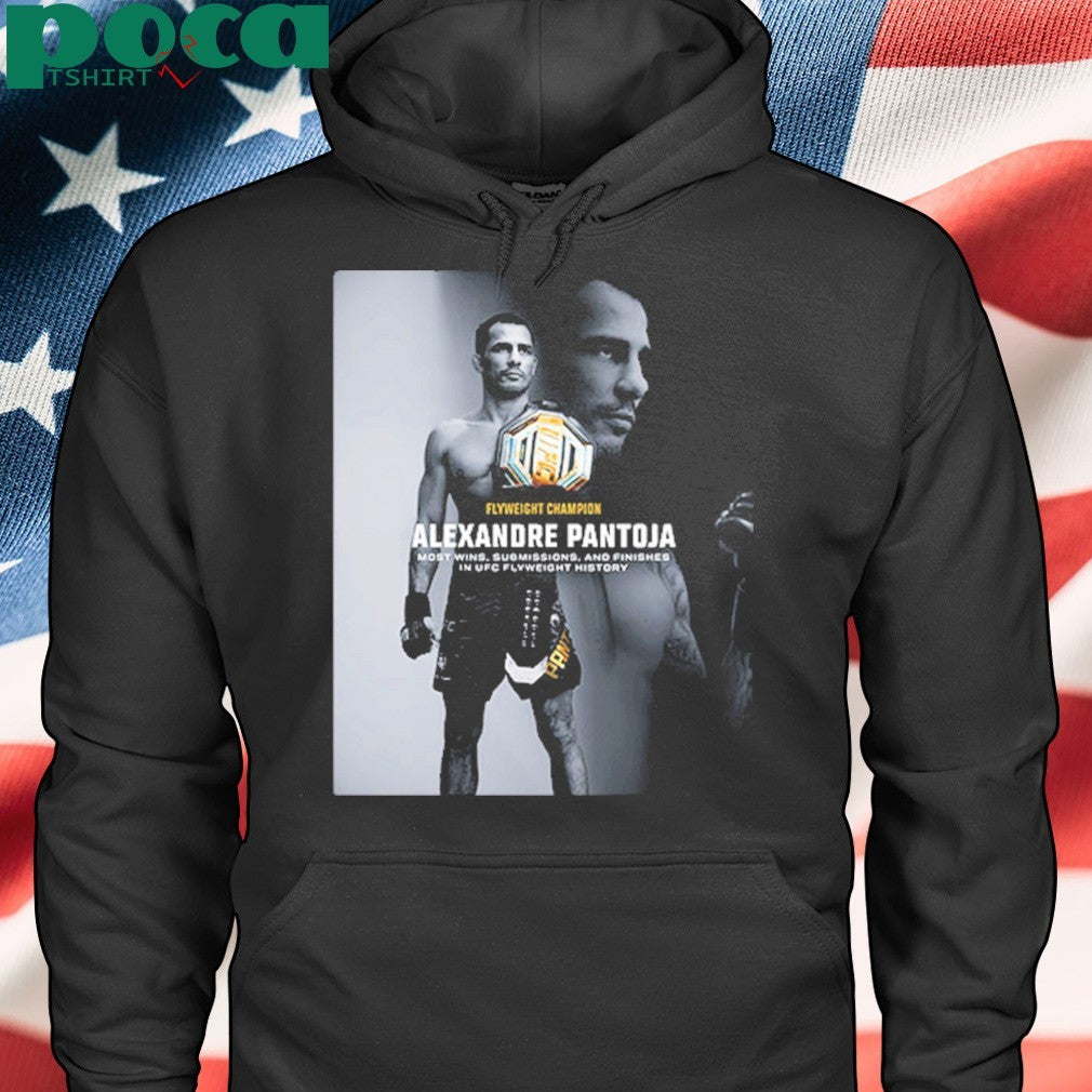 UFC Alexandre Pantoja Flyweight Champion Most Wins Submissions And Finishes In UFC Flyweight History Unisex T-Shirt