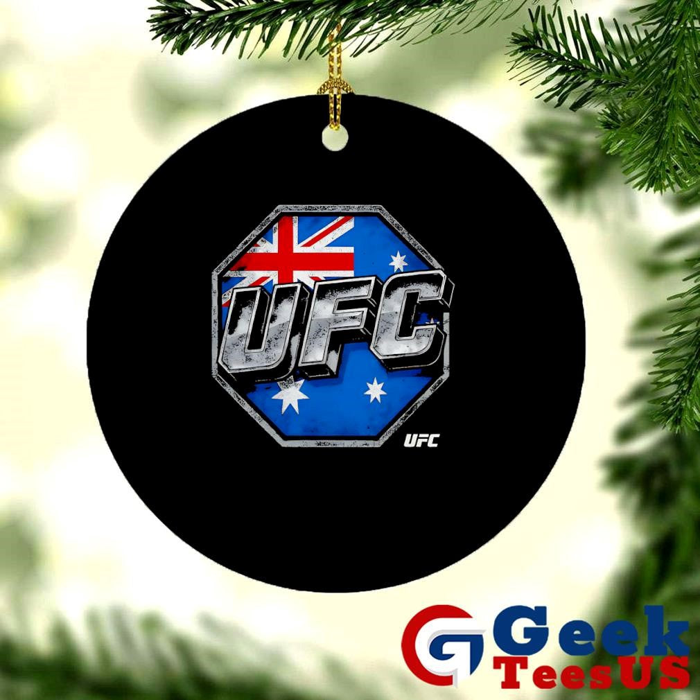 UFC Australia flag logo shirt