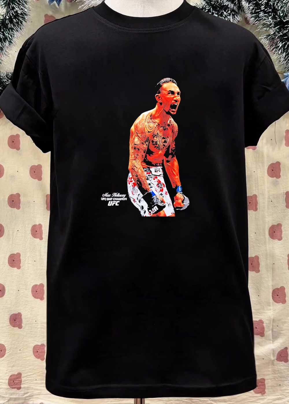 UFC BMF Champion Max Holloway Yelling shirt
