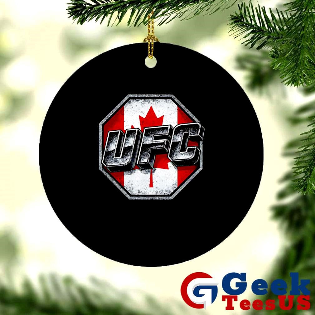 UFC Canada flag logo shirt