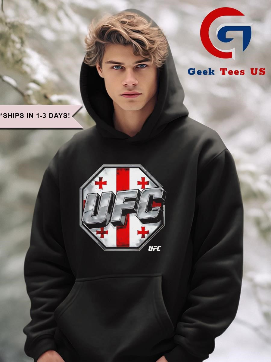 UFC Georgia flag logo shirt