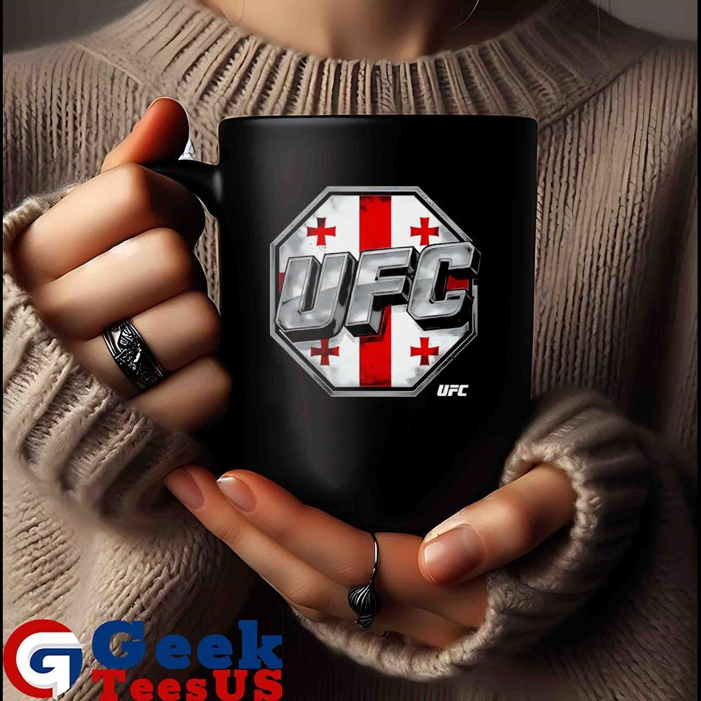 UFC Georgia flag logo shirt