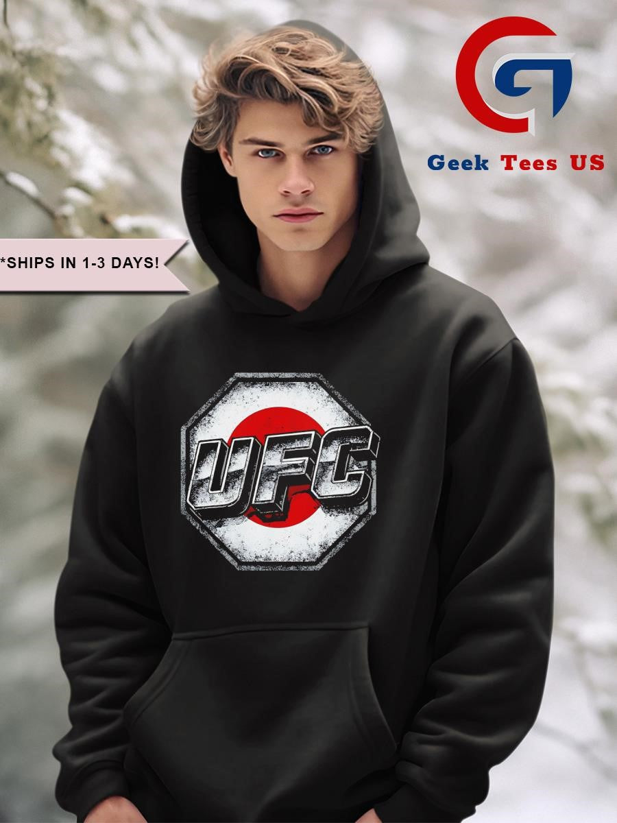 UFC Japan flag logo shirt