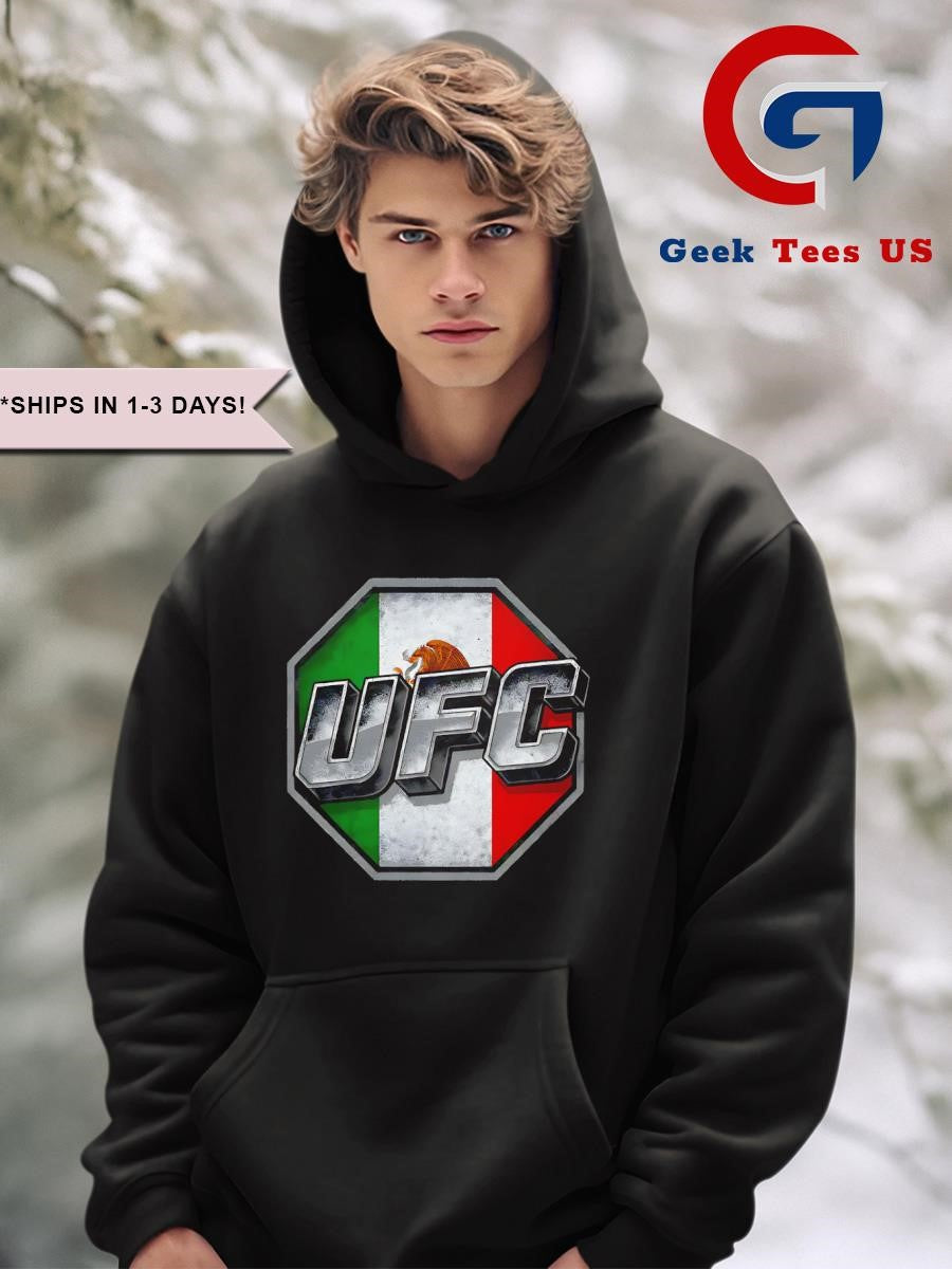 UFC Mexico flag logo shirt