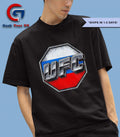 UFC Russia flag logo shirt