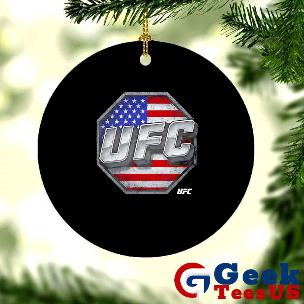 UFC USA flag logo shirt