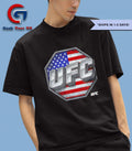 UFC USA flag logo shirt