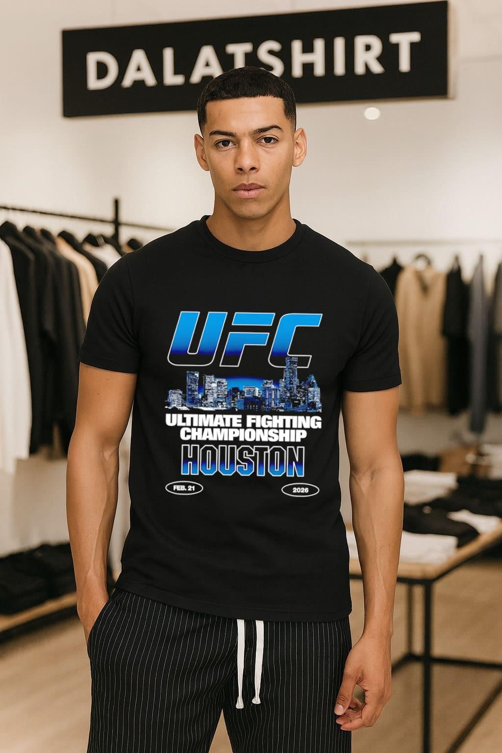 UFC Ultimate Fighting Championship Houston Feb 21 2026 shirt