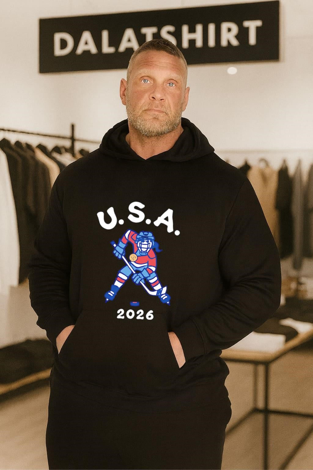 USA 2026 Women’s Hockey Player With Gold Medal shirt