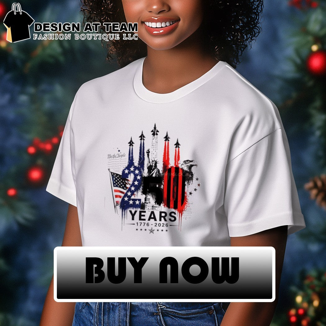 USA 250th Anniversary we the people firework shirt
