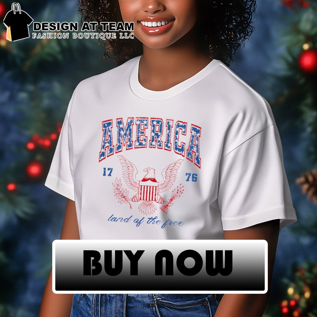 USA America 4th of July land of the free since 1776 shirt