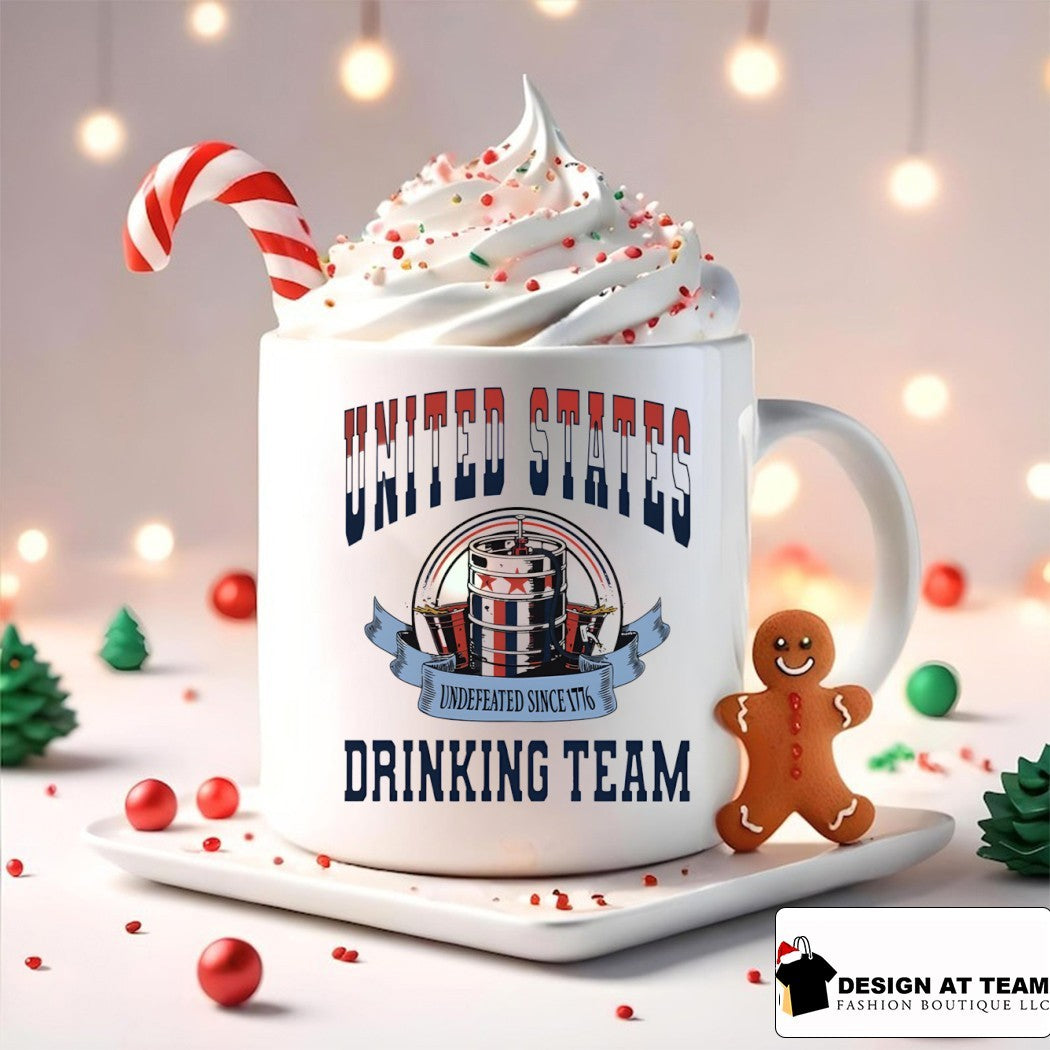 USA Drinking Team United States Undefeated since 1776 shirt