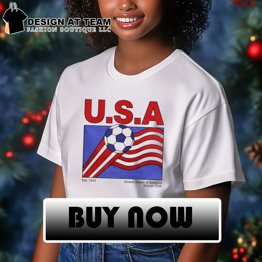 USA Soccer Est 1913 United States of America Soccer Club shirt