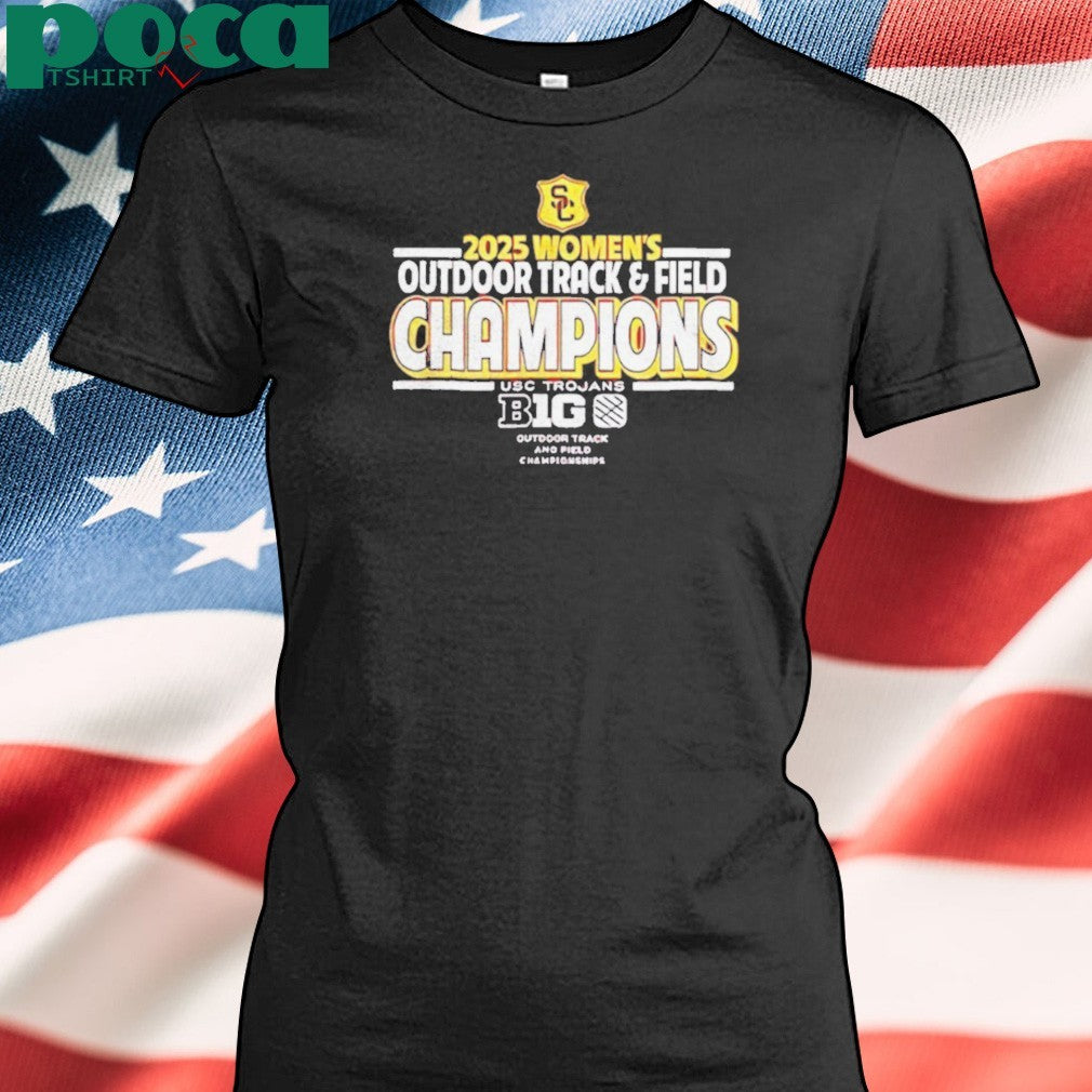 USC Trojans 2025 Women’s Track & Field Champions shirt