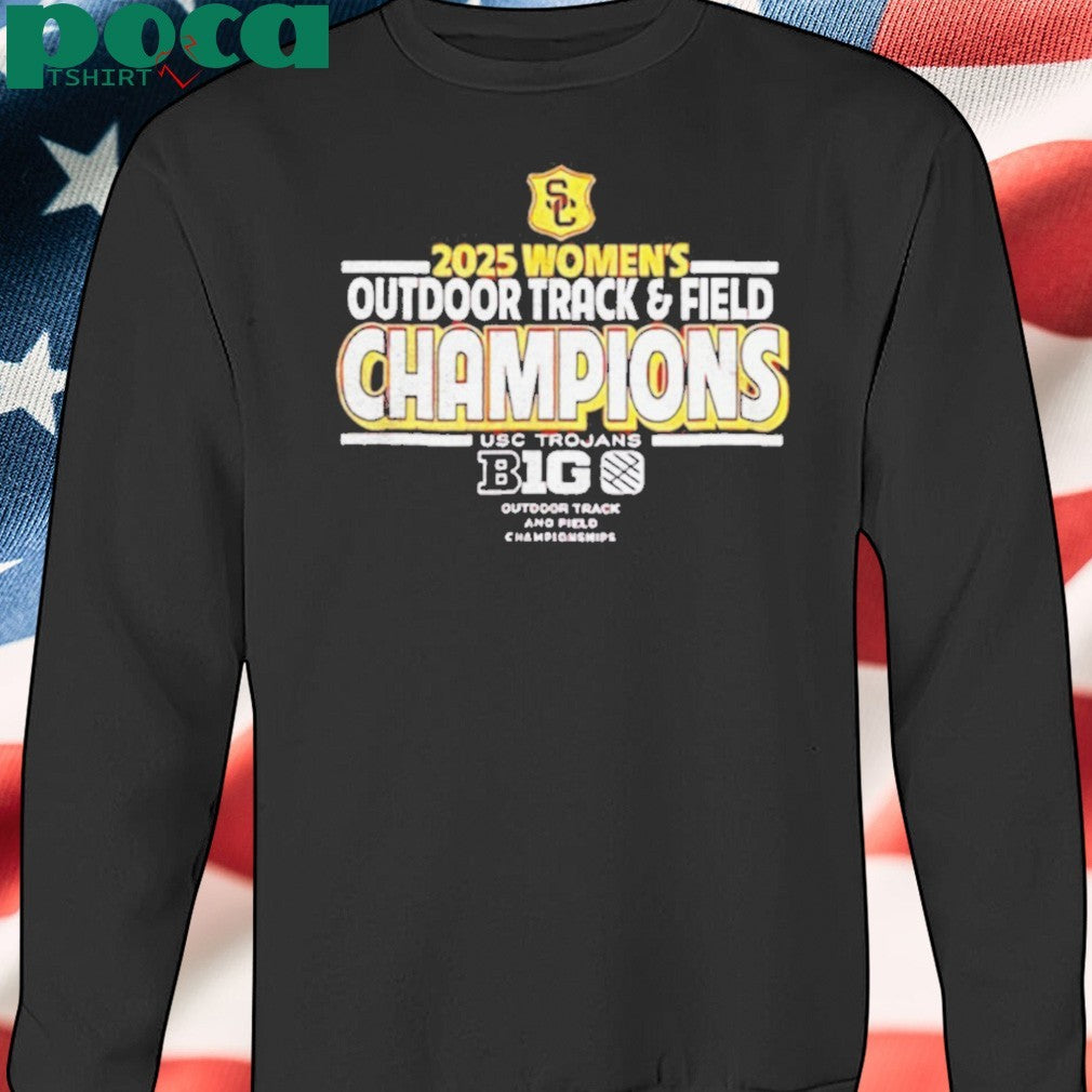USC Trojans 2025 Women’s Track & Field Champions shirt