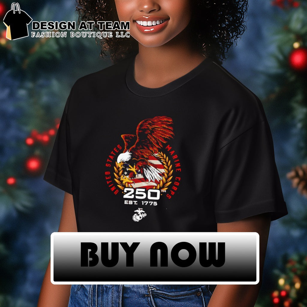 USMC 250th Anniversary Eagle shirt