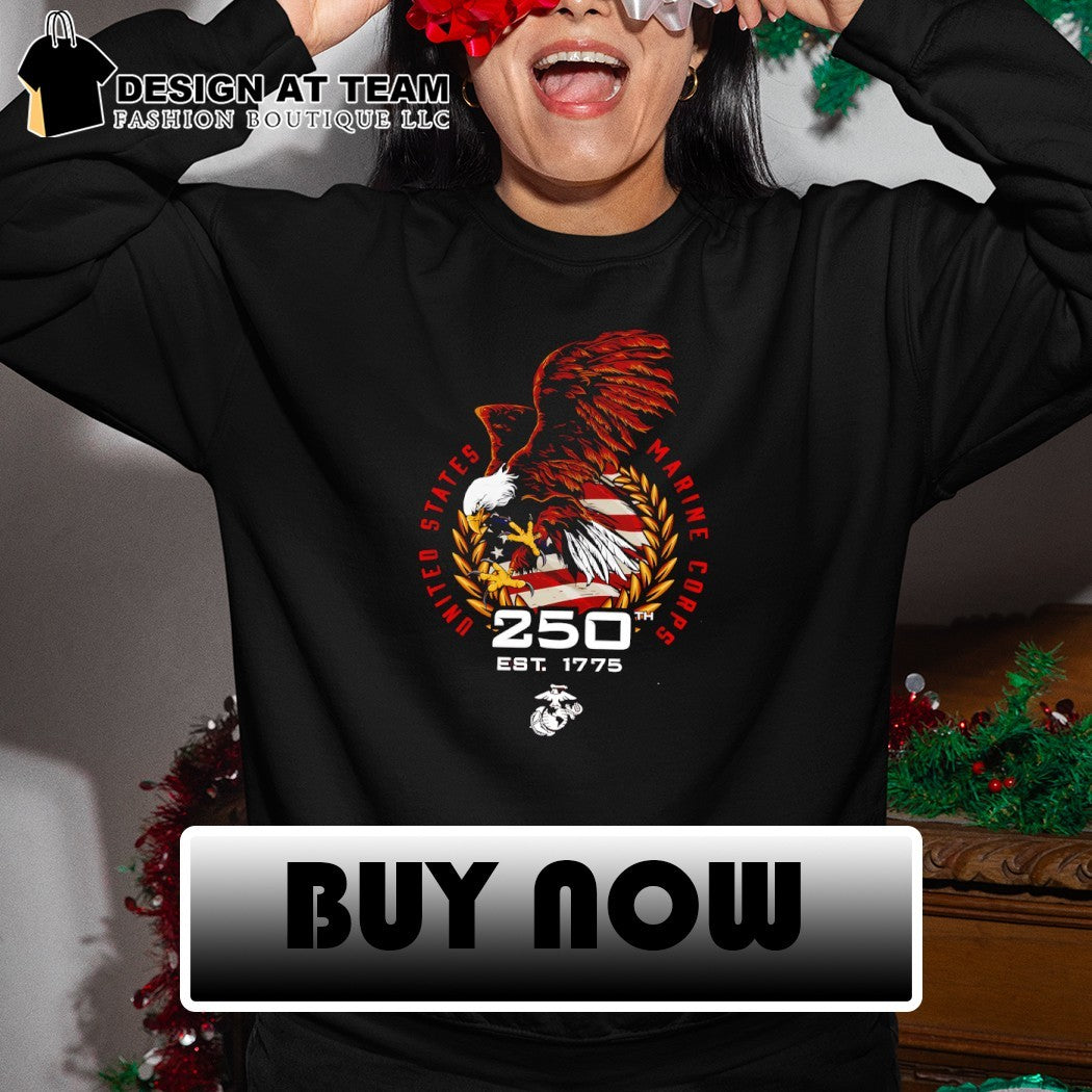 USMC 250th Anniversary Eagle shirt