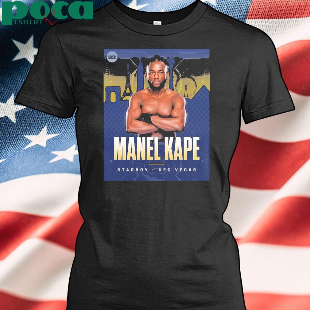 Ufc Vegas 103 Back To Back Wins For Manel Kape Starboy 2025 Espn Mma Poster T Shirt
