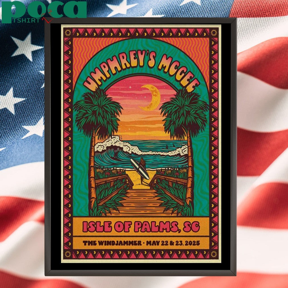Umphrey’s McGee May 22-23 2025 Isle of Palms SC Poster shirt