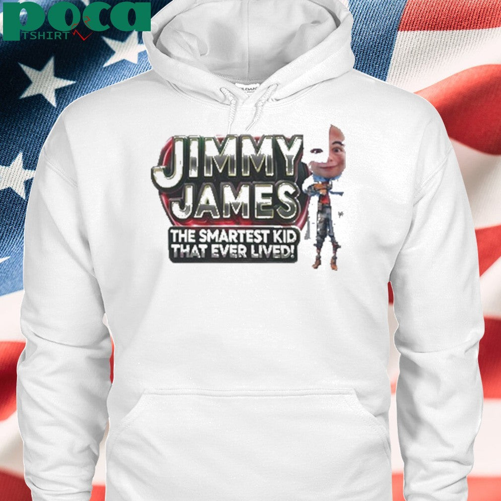 Undertime Slopper Jimmy James The Smartest Kid That Ever Lived shirt