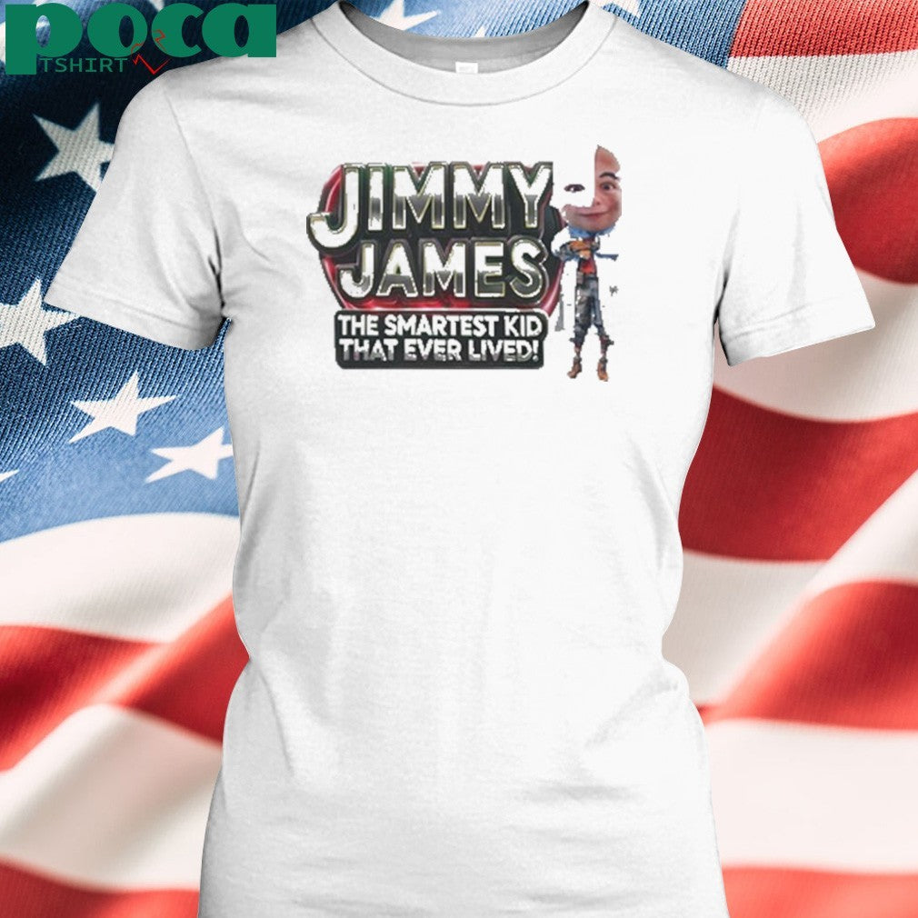 Undertime Slopper Jimmy James The Smartest Kid That Ever Lived shirt