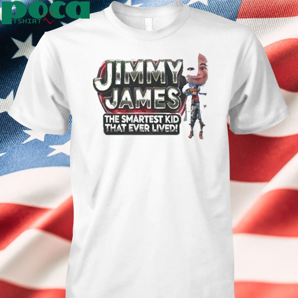 Undertime Slopper Jimmy James The Smartest Kid That Ever Lived shirt