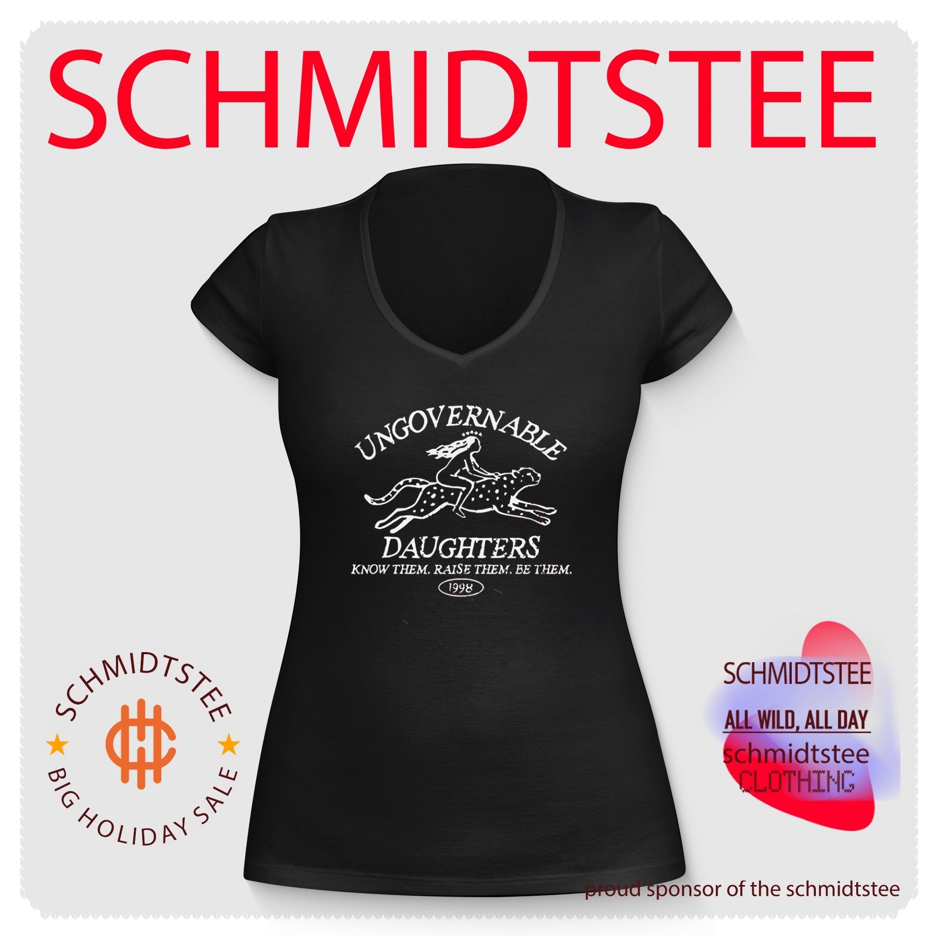 Ungovernable Daughters Know Them Raise Them Be Them 1998 shirt