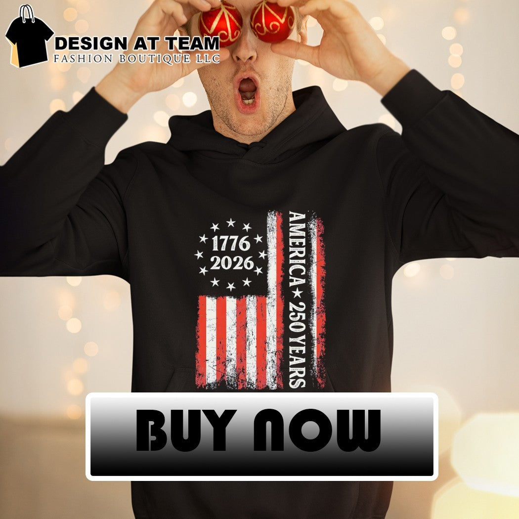 United States Patriotic flag 1776 2026 America 250 Years Celebration 4th of July shirt