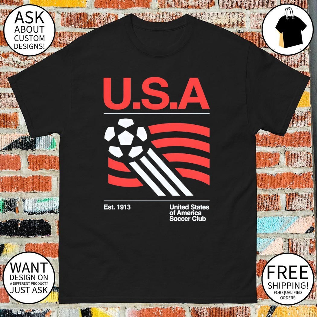 United States Soccer USA United States of America Soccer Club est 1913 shirt