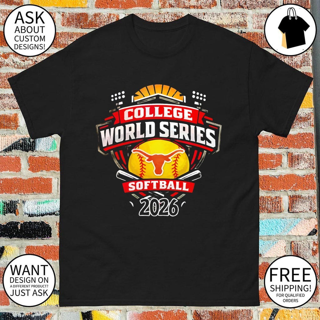 University of Texas Longhorns 2026 Women’s College World Series shirt