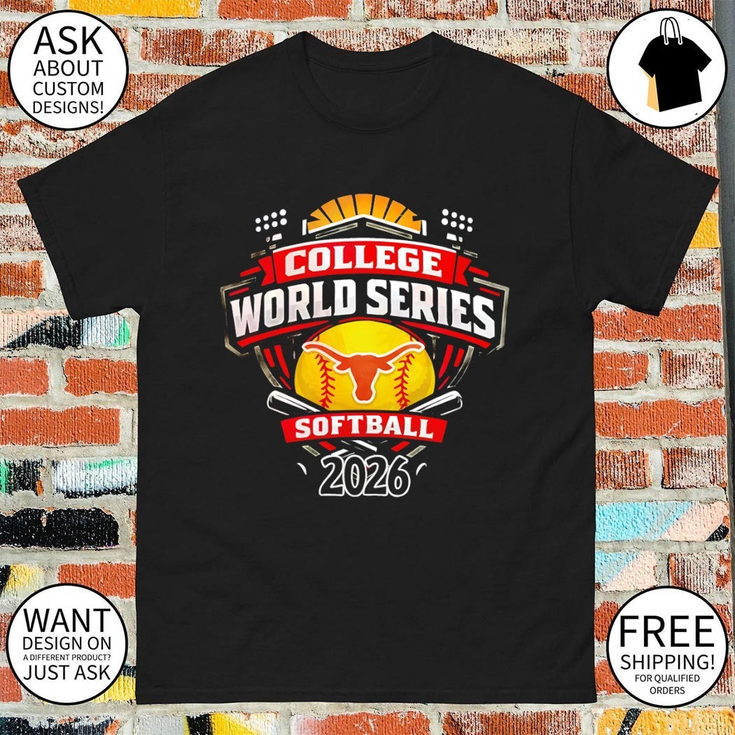 University of Texas Longhorns 2026 Women’s College World Series shirt