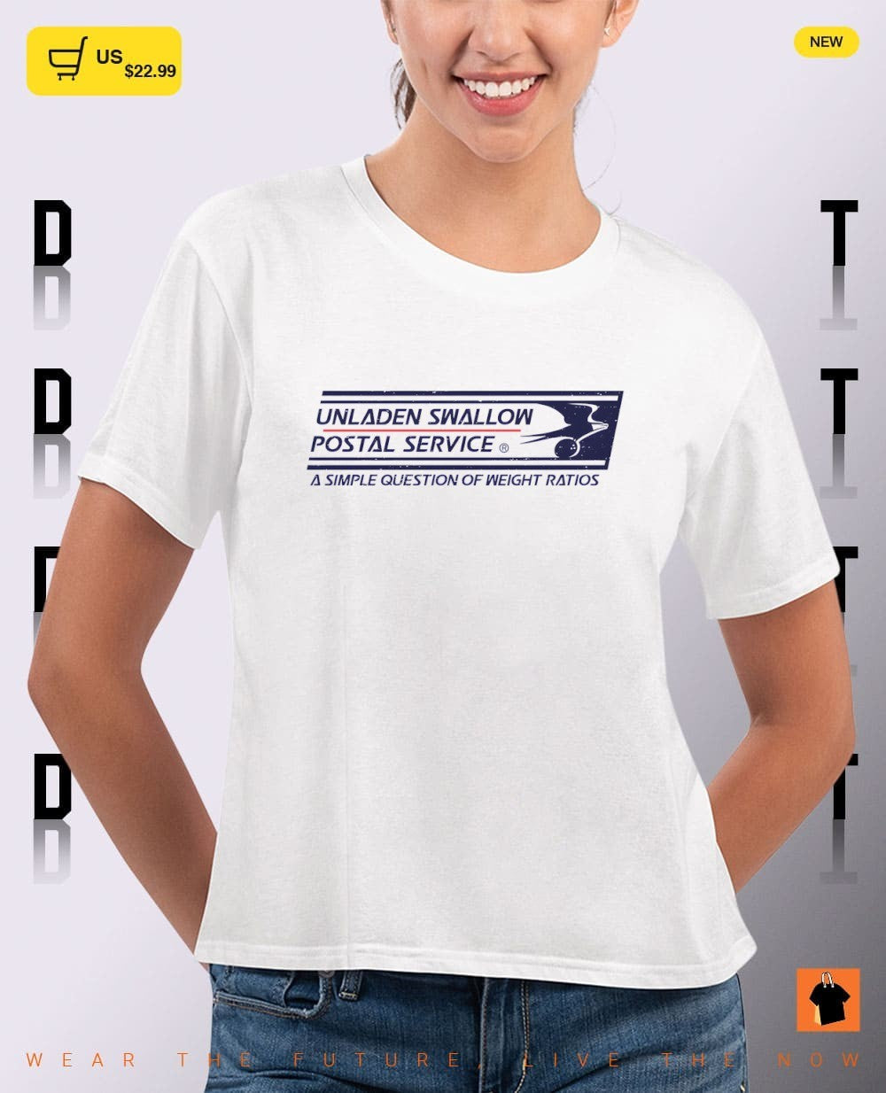 Unladen swallow postal service a simple question of weight ratios shirt