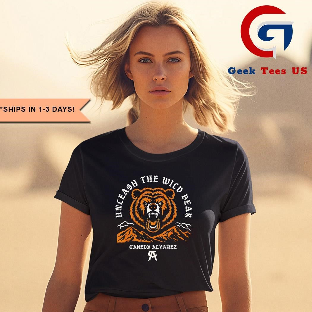Unleash the Wild Bear Canelo Alvarez shirt