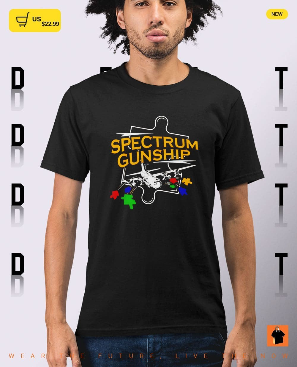 Unsubscribe Podcast Spectrum Gunship shirt