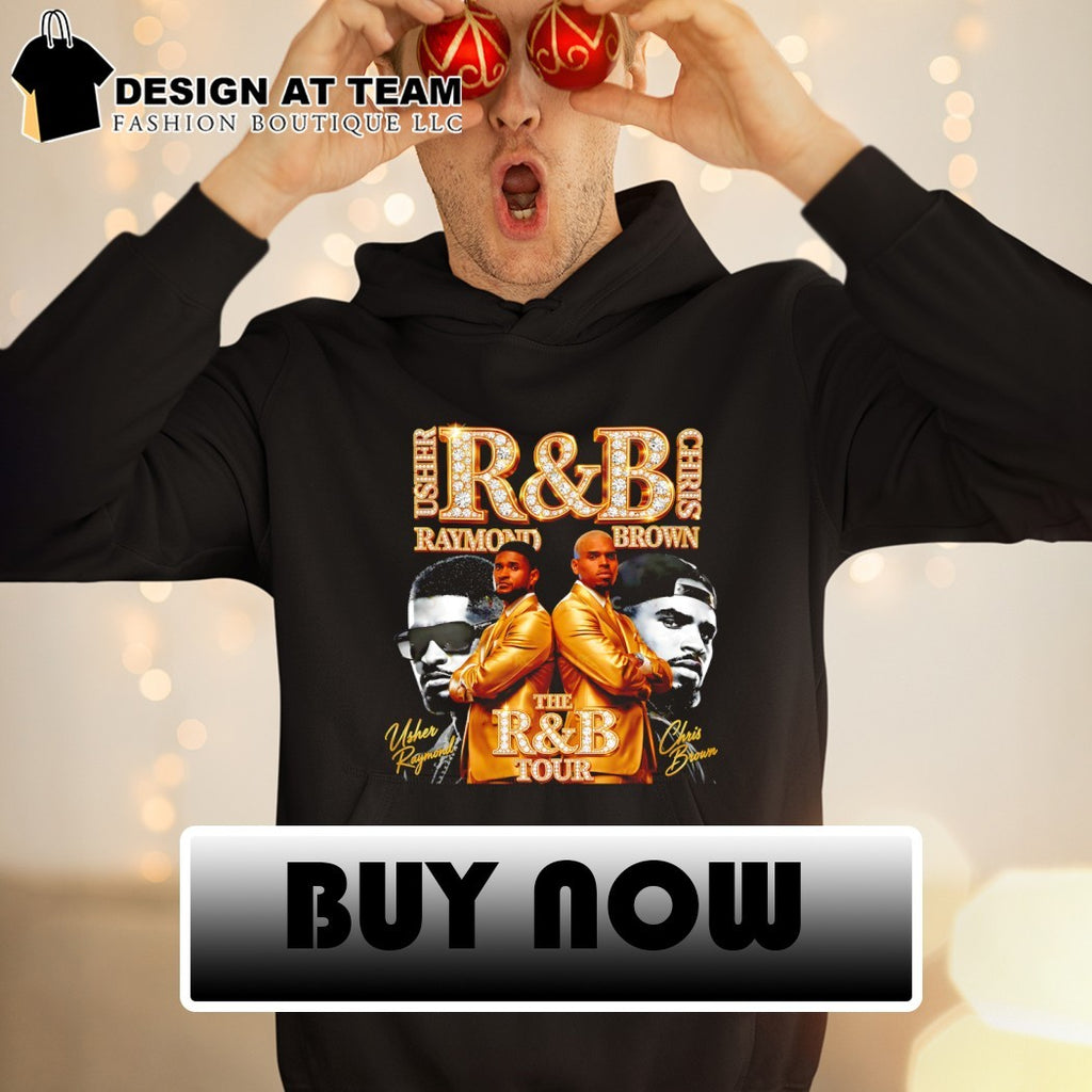 Usher Raymond and Chris Brown Usher R B Tour 2026 signatures shirt