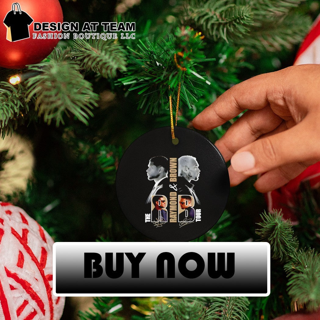 Usher and Chris Brown The Raymond and Brown Tour collectible concert music shirt